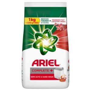 Ariel Complete Detergent Powder (1 kg+500g Free)