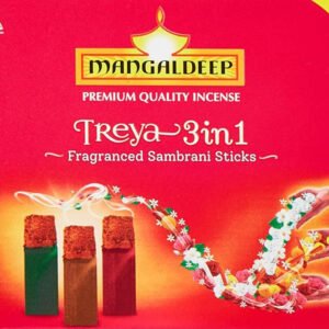 Mangaldeep Treya 3 in 1 Sambrani