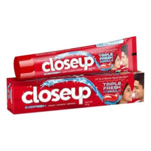 Closeup Toothpaste
