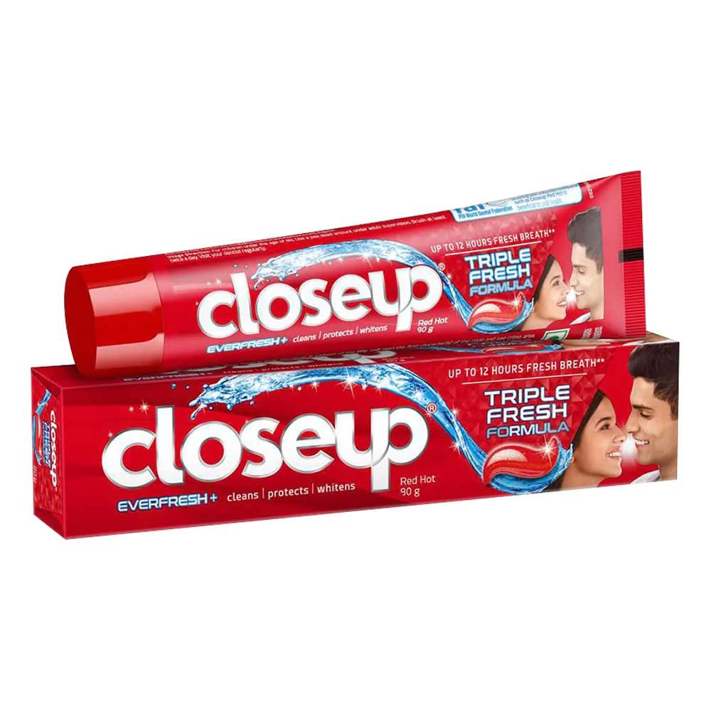Closeup Toothpaste