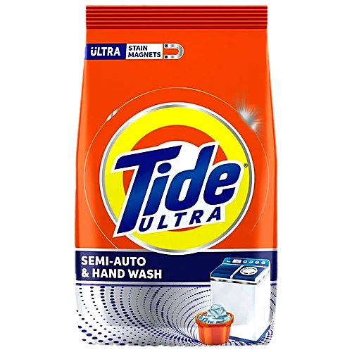 Tide Ultra Stain Magnet Clean Semi-Auto & Hand Wash Detergent Washing Powder