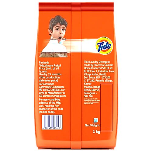 Tide Ultra Stain Magnet Clean Semi-Auto & Hand Wash Detergent Washing Powder - Image 2