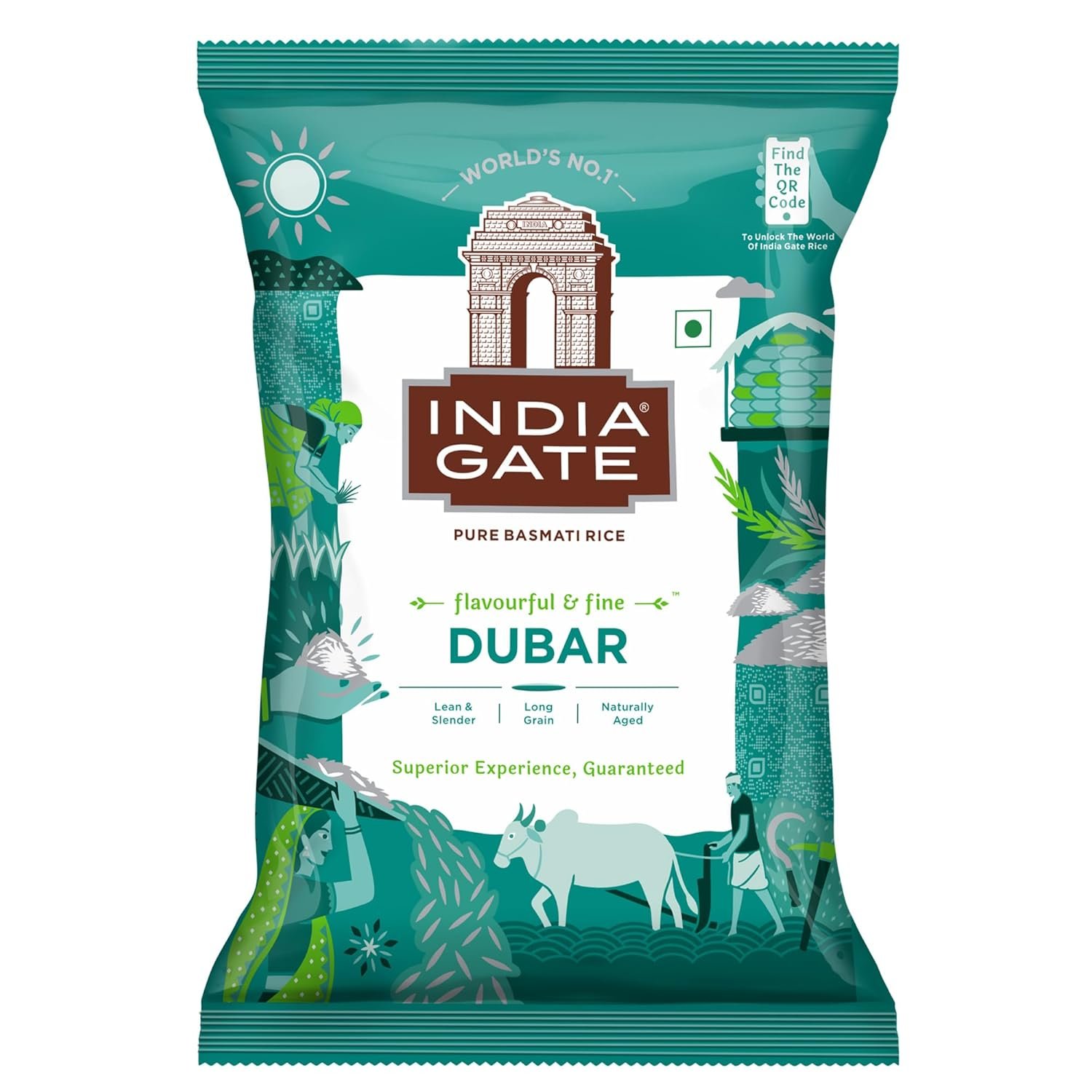 India Gate Basmati Rice Dubar - 1 Kg