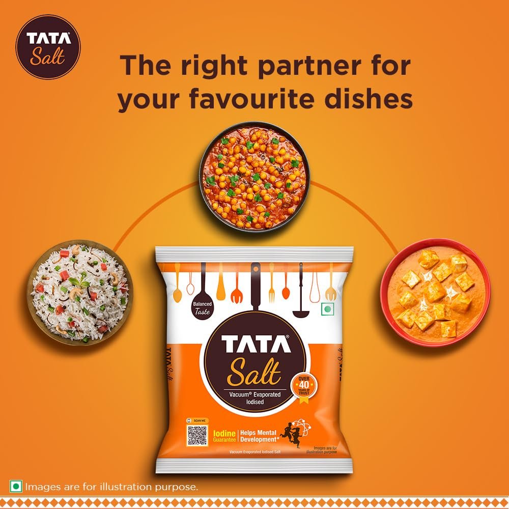 Tata Salt Iodised - 1 Kg - Image 3